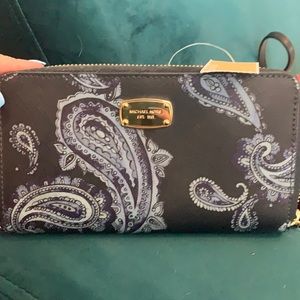 Michael Kors Jet Set Phone Wallet-Admiral